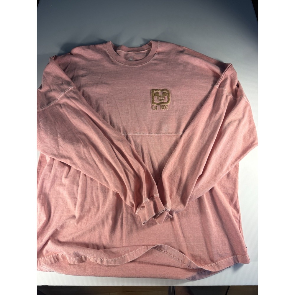 Walt Disney World Spirit Jersey 2XL; Pink and Gold with Sparkles;